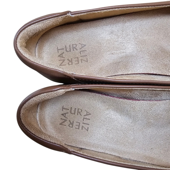 NATURALIZER Women’s Brown Leather Shoes - US Size 8.5 M - EUC - Picture 5 of 12